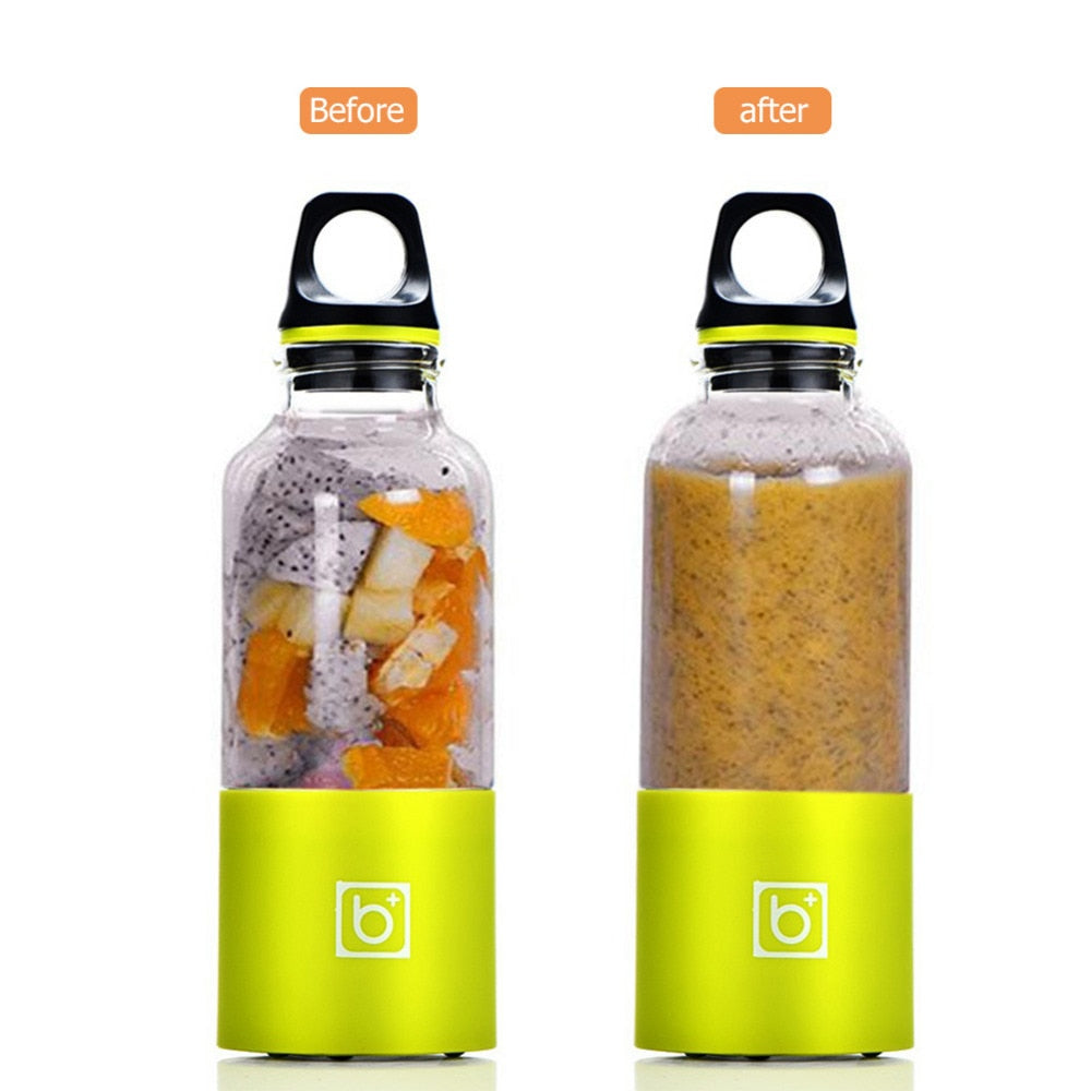 PORTABLE BLENDER 500ML - USB Rechargeable