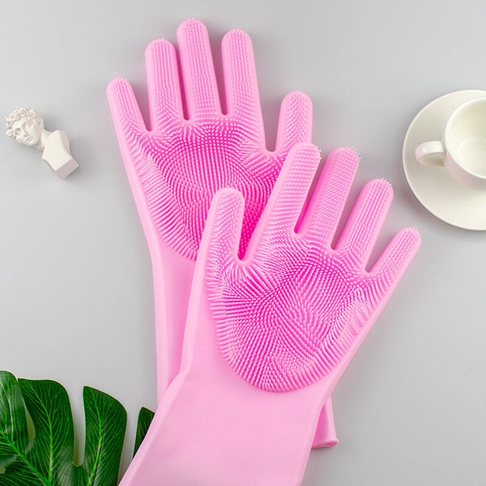 Rubber Cleaning Gloves