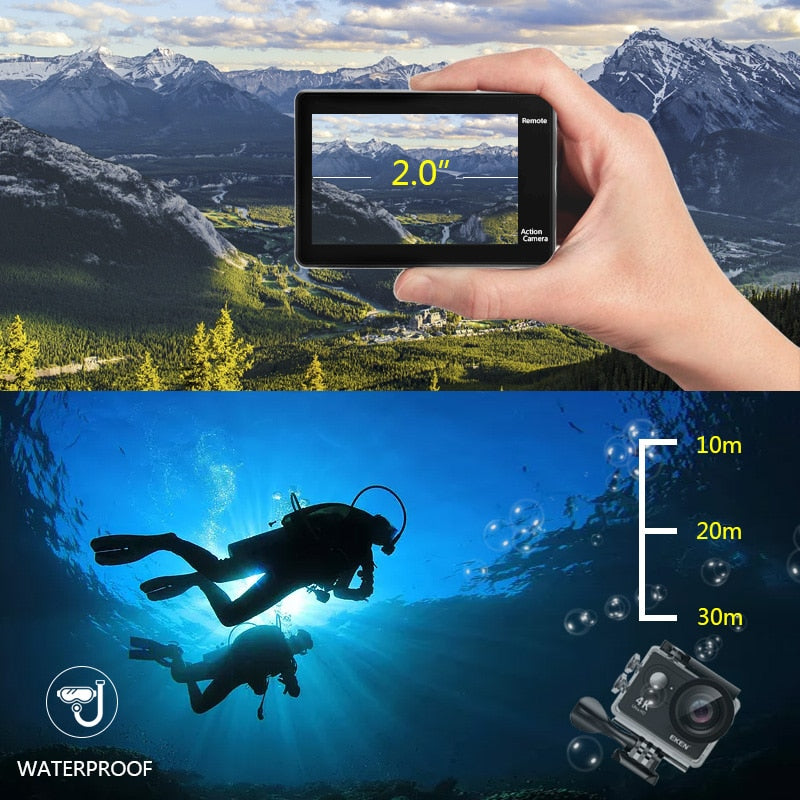 It's time - we go for EXtreme!! X-Sports action Camera Ultra HD 4K