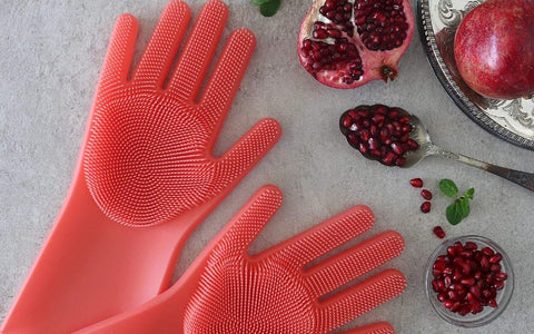 Rubber Cleaning Gloves